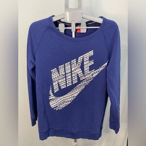 Nike long sweatshirt size‎ small